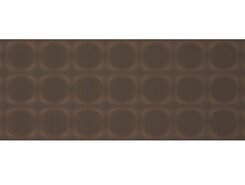 Wall CIRCLE DECOR BROWN GLOSSY 30x90