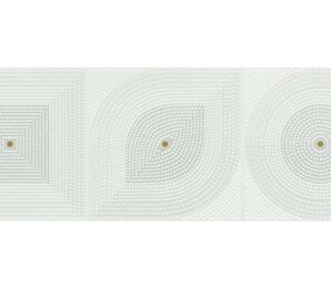 Фото Wall GEOMETRIC DECOR OFF WHITE GLOSSY 30x90 serra