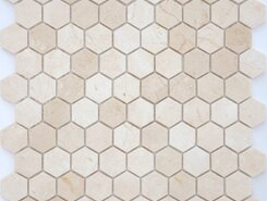 Crema Marfil MAT hex 18x30x6