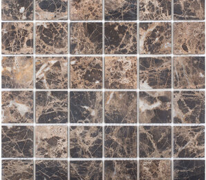 Фото 48X48 Dark Emperador Matt (JMST071) 305X305X8 starmosaic