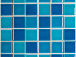 48x48 Crackle Blue Mixed Glossy (LWWB84555) 306х306х6