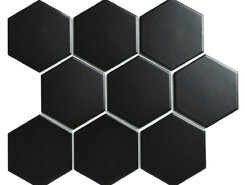 Hexagon big Black Matt (FQ83000/SBH4810) 256х295х6