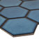 Hexagon big Deep Blue Glossy (JJFQ80048) 256х295х6 фото4