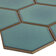 Hexagon big Green Glossy (JJFQ80071) 256х295х6 фото4