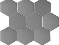 Hexagon big Grey Matt (FQ21016) 256х295х6