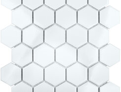 Hexagon small White Glossy (MT32000/IDL1001) 265х278х6
