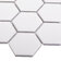 Hexagon small White Glossy (MT32000/IDL1001) 265х278х6 фото4