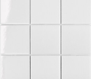 Фото 97x97 White Glossy (MH33800) 300х300х6 starmosaic