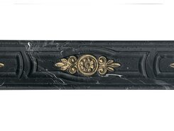Cenefa Pegaso Negro 6x25