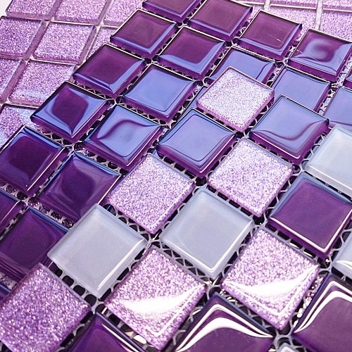 мозаика фиолетовая
